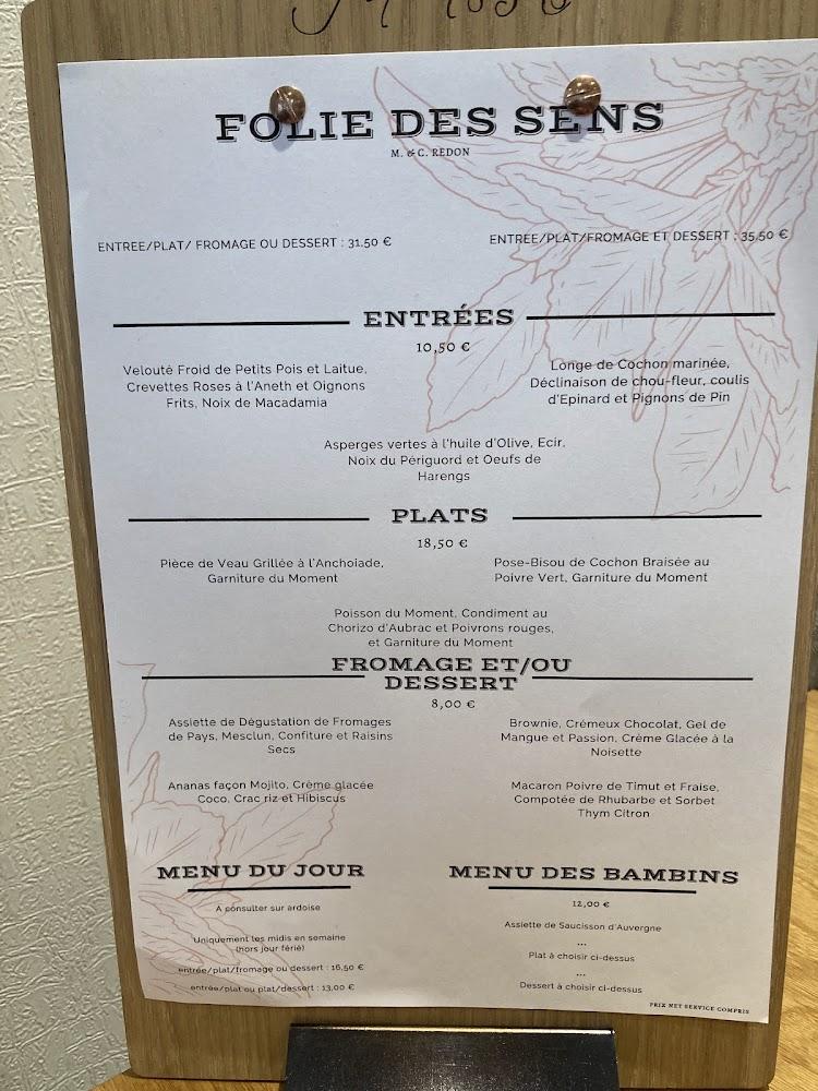 Folie des Sens - Menu Image 4